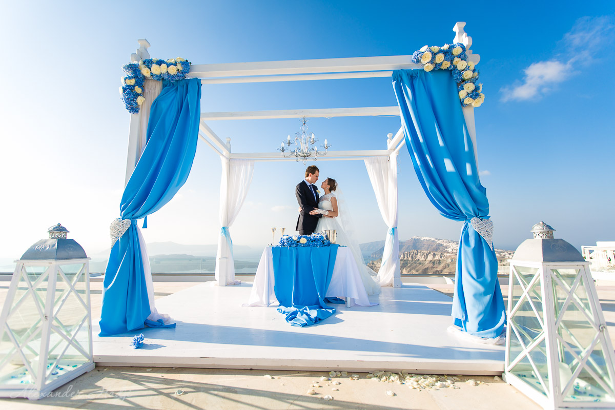 Wedding in Santorini Greece Wedding Venue