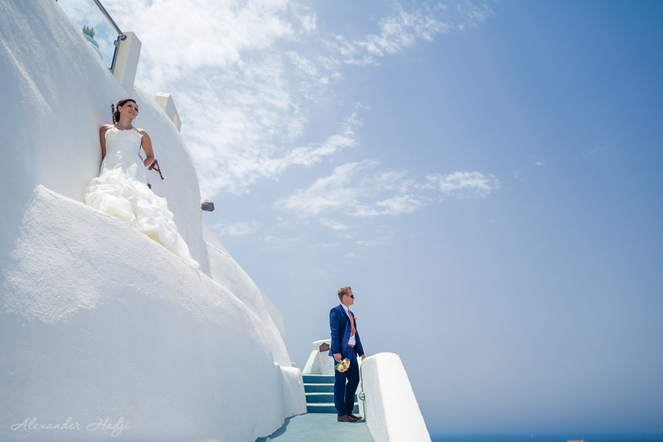Santorini wedding photographer Villa Irini Wedding Venue