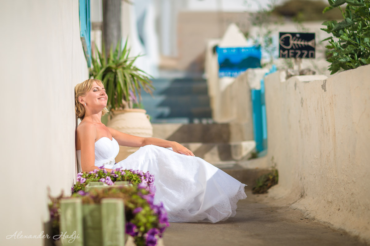 Destination wedding photographer Greece