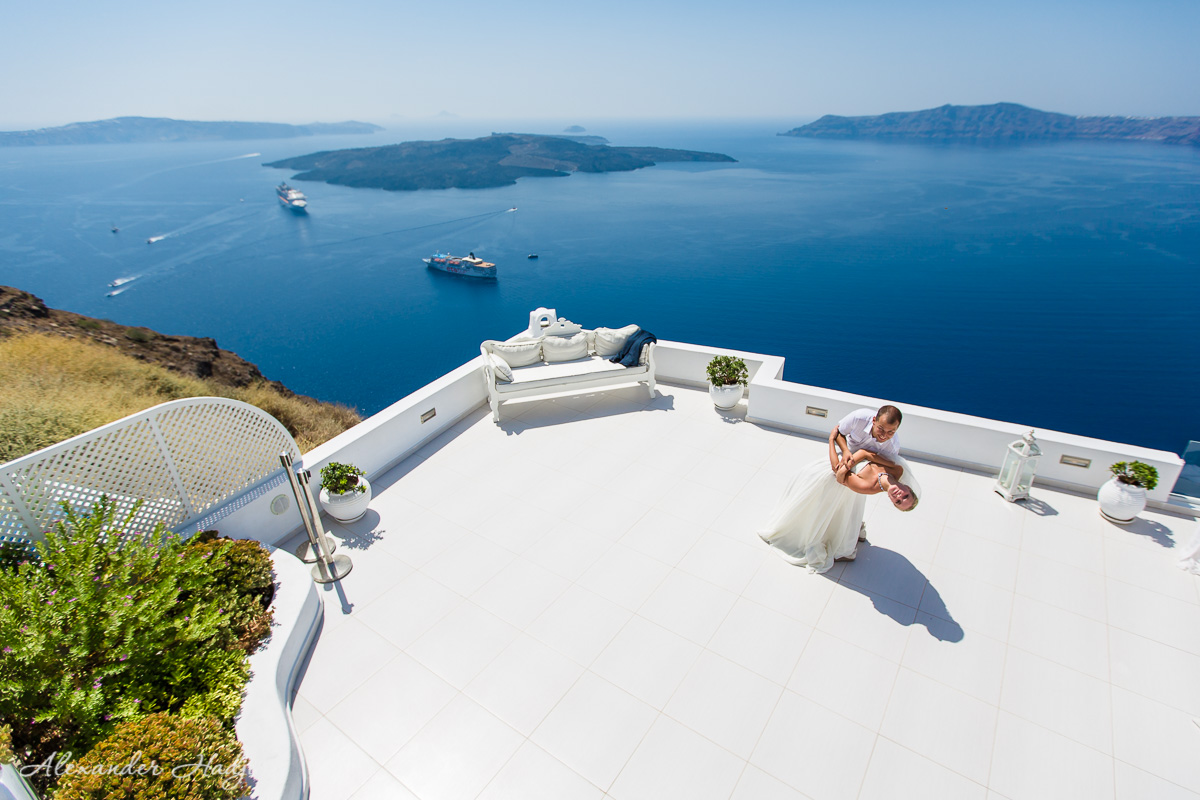 Santorini wedding photography packages