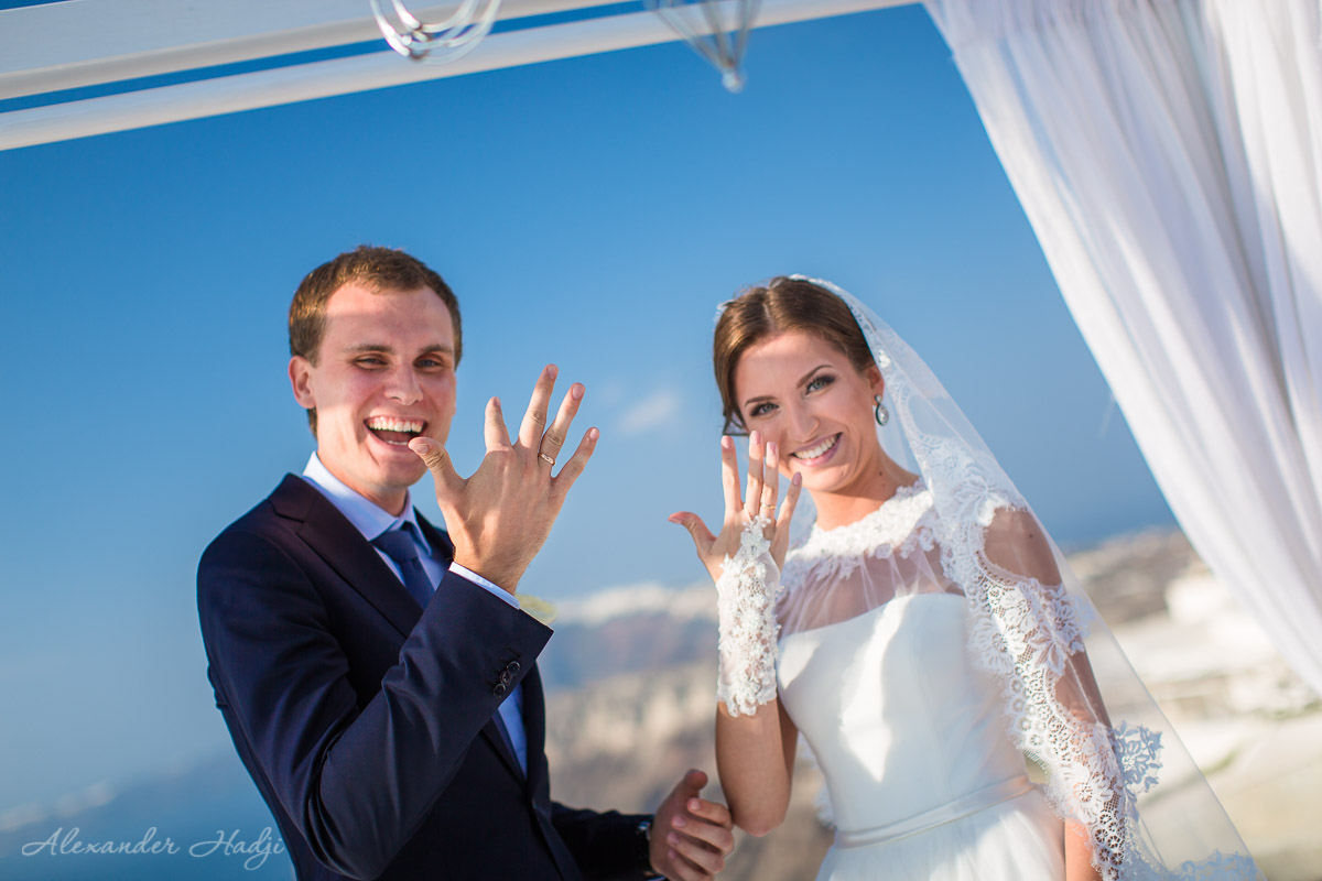 Свадебная фотосессия на Санторини