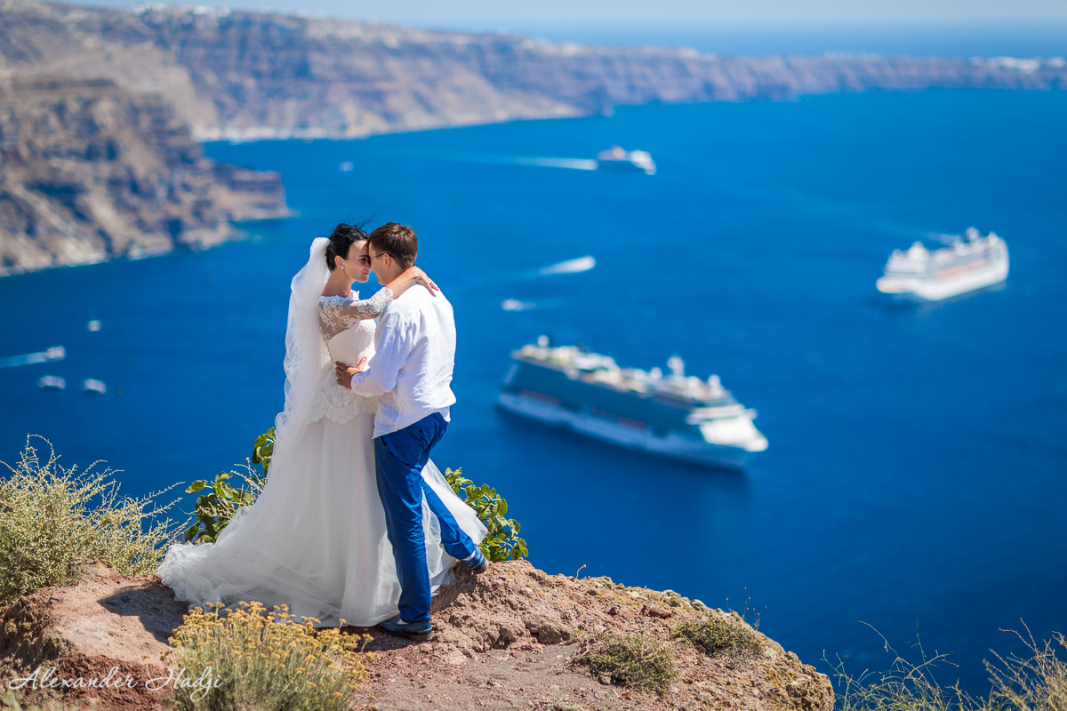 santorini wedding photography packages