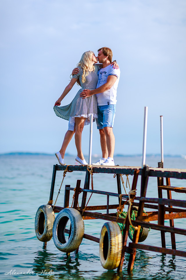 Love story фотосессия в Греции