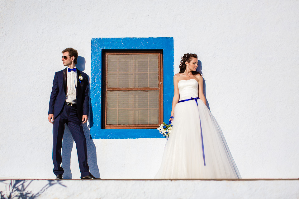 Hochzeitsfotograf für Hochzeit auf Santorini